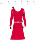 Ciepła bluza damska dresowa Oversize Sukienka Bawełniana Kaptur (Czerwony)