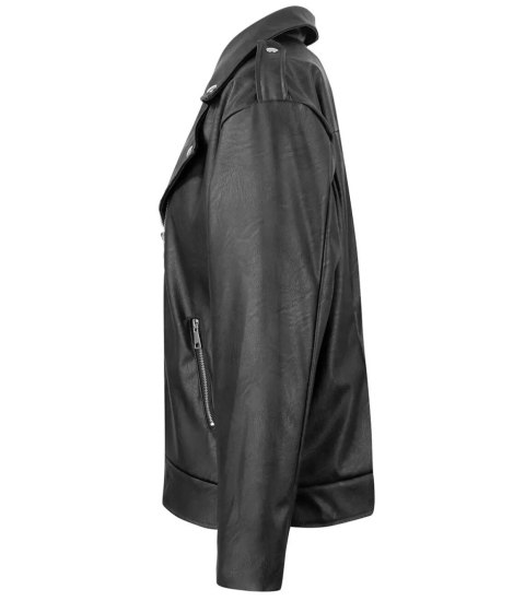 Klasyczna RAMONESKA kurtka damska PLUS SIZE (Czarny) 52/54 Klasyczna RAMONESKA kurtka damska PLUS SIZE (Czarny) 52/54