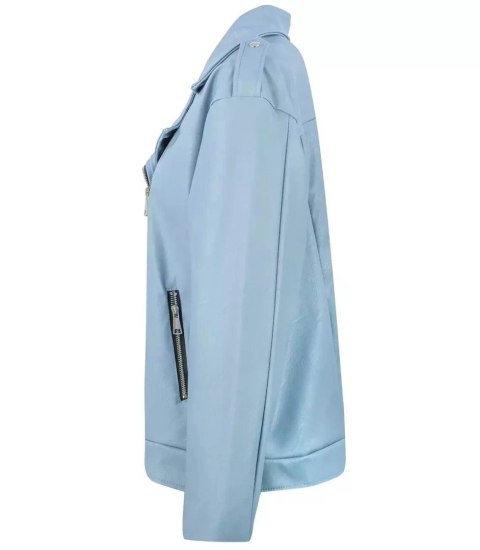 Klasyczna RAMONESKA kurtka damska PLUS SIZE (Niebieski) Klasyczna RAMONESKA kurtka damska PLUS SIZE (Niebieski)