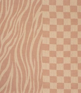 Modny szal szalik chusta zebra dwukolorowy Elegancki (Beżowy)