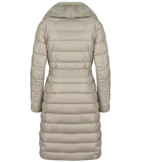 Pikowana kurtka płaszcz bezrękawnik 4W1 FUTRO (Beżowy) XXL (44) Pikowana kurtka płaszcz bezrękawnik 4W1 FUTRO (Beżowy) XXL (44)