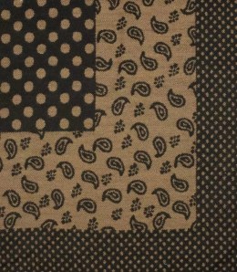 Szal szalik elegancka chusta pashmina Elegancki PAISLEY (Beżowy)