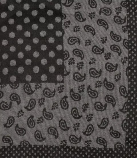 Szal szalik elegancka chusta pashmina Elegancki PAISLEY (Czarny) Szal szalik elegancka chusta pashmina Elegancki PAISLEY (Czarny)