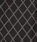 Szal szalik elegancka chusta pashmina Elegancki ROMBY (Czarny)