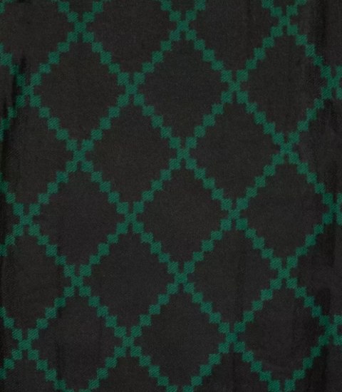 Szal szalik elegancka chusta pashmina Elegancki ROMBY (Zielony) Szal szalik elegancka chusta pashmina Elegancki ROMBY (Zielony)