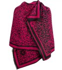 Szal szalik elegancka chusta pashmina LITERKI (Różowy)