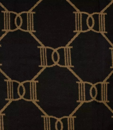 Szal szalik elegancka chusta pashmina logo bawełna (Beżowy) Szal szalik elegancka chusta pashmina logo bawełna (Beżowy)