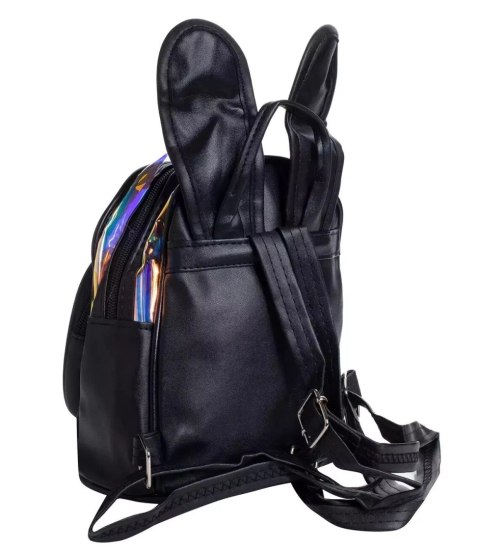 Uroczy dziecięcy plecak RABBIT hologram USZKA (Czarny) Uroczy dziecięcy plecak RABBIT hologram USZKA (Czarny)