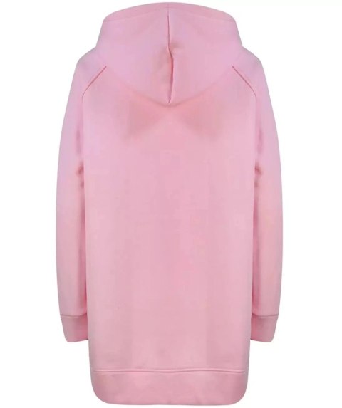 Ciepła oversizowa bluza BASIC hoodie (Różowy) Ciepła oversizowa bluza BASIC hoodie (Różowy)