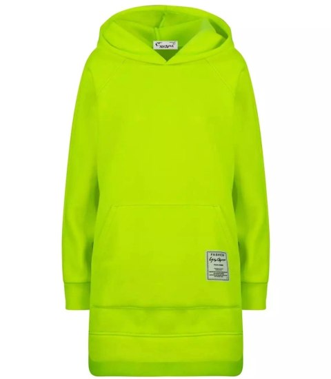 Ciepła oversizowa bluza BASIC hoodie (Zielony) Ciepła oversizowa bluza BASIC hoodie (Zielony)