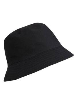 Dwustronny kapelusz BUCKET HAT print listki (Czerwony)