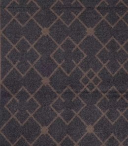 Szal męski szalik z frędzelkami we wzory Elegancki (Szary)