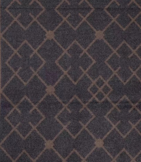 Szal męski szalik z frędzelkami we wzory Elegancki (Szary)