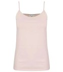 Bluzka koszulka top na ramiączkach bawełna (Różowy) 5XL/6XL