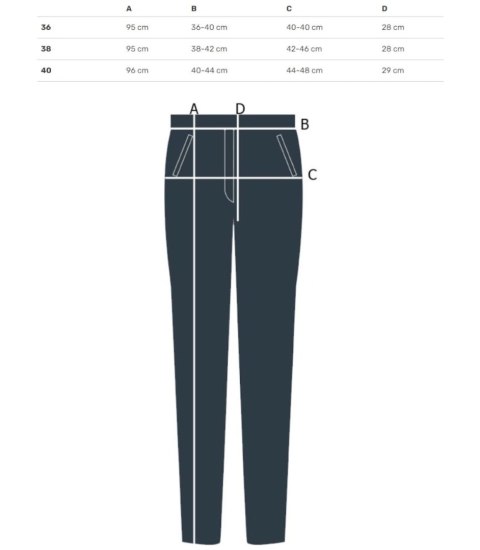 Eleganckie spodnie materiałowe z guzikami MARTA (Zielony) 36 Eleganckie spodnie materiałowe z guzikami MARTA (Zielony) 36