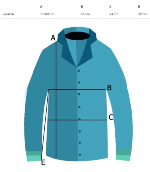 Biała koszula oversize z naszywką Elegancka KAMA Biała koszula oversize z naszywką Elegancka KAMA