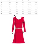 Elegancka sukienka o kroju marynarki Pasek w talii Złote guziki ARIEL (Różowy) 38