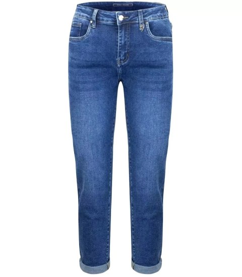 Spodnie jeansowe Jeansy mom fit blue LAURA 33 Spodnie jeansowe Jeansy mom fit blue LAURA 33