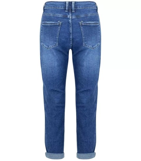 Spodnie jeansowe Jeansy mom fit blue LAURA 33 Spodnie jeansowe Jeansy mom fit blue LAURA 33