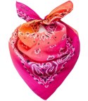 Bandana bandanka kwadratowa chusta Modne wzory Bawełna (Wielokolorowy)