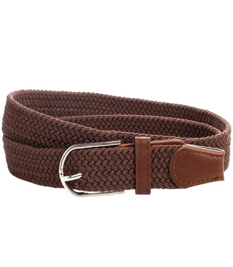 Casualowy damski pasek 106x3 cm pleciona taśma Elegancki (Brązowy) Casualowy damski pasek 106x3 cm pleciona taśma Elegancki (Brązowy)