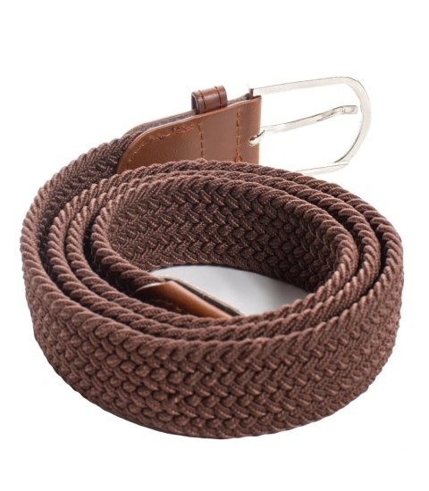 Casualowy damski pasek 106x3 cm pleciona taśma Elegancki (Brązowy) Casualowy damski pasek 106x3 cm pleciona taśma Elegancki (Brązowy)