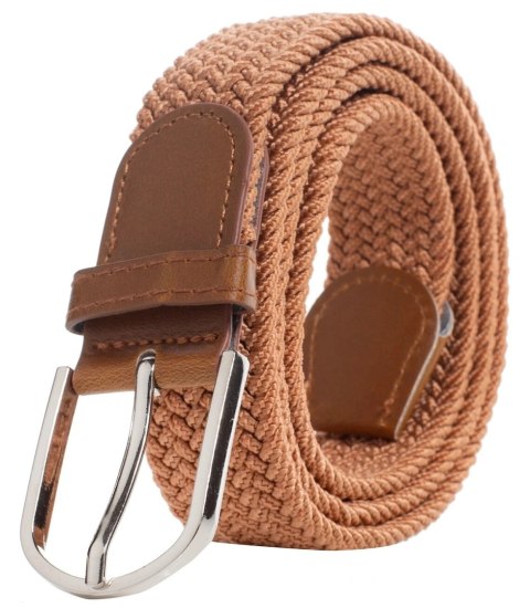 Casualowy damski pasek 106x3 cm pleciona taśma Elegancki (Brązowy) Casualowy damski pasek 106x3 cm pleciona taśma Elegancki (Brązowy)