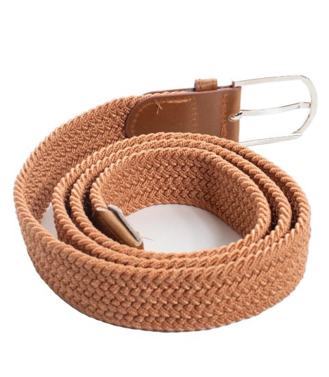 Casualowy damski pasek 106x3 cm pleciona taśma Elegancki (Brązowy) Casualowy damski pasek 106x3 cm pleciona taśma Elegancki (Brązowy)