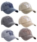 Czapka z daszkiem męska haft New York 92 Vintage (Szary)