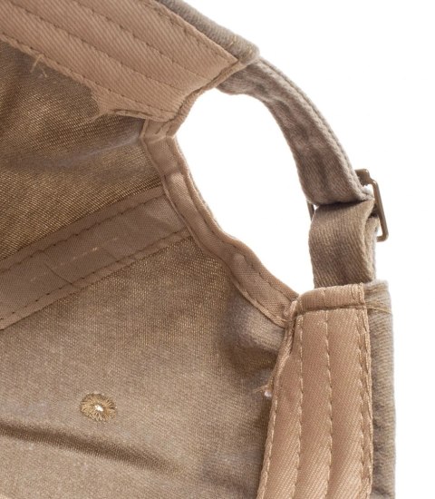 Czapka z daszkiem męska haft New York Vintage (Beżowy)