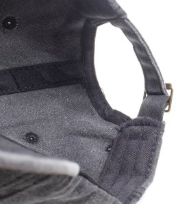 Czapka z daszkiem męska haft New York Vintage (Czarny)