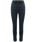 Damskie spodnie jegginsy tregginsy skinny ala jeans KIM (Czarny)