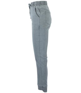 Damskie spodnie jegginsy tregginsy skinny ala jeans KIM (Szary) 4XL (48)