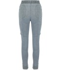 Damskie spodnie jegginsy tregginsy skinny ala jeans KIM (Szary) 4XL (48)