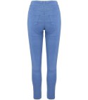 Damskie spodnie jegginsy tregginsy skinny dopasowane Eleganckie BETTY (Niebieski) M/L