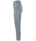 Damskie spodnie jegginsy tregginsy skinny dopasowane Eleganckie BETTY (Szary) M/L