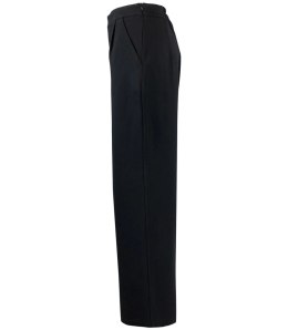 Eleganckie spodnie materiałowe rozszerzane nogawki kuloty MIA XL (42)