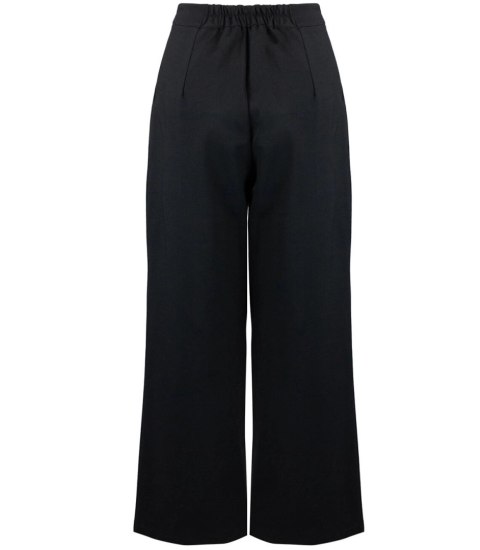 Eleganckie spodnie materiałowe rozszerzane nogawki kuloty MIA XL (42) Eleganckie spodnie materiałowe rozszerzane nogawki kuloty MIA XL (42)