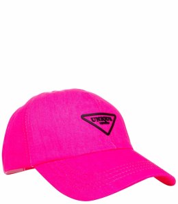 Damska czapka z daszkiem UNIQUE z dziurą na kucyk (Różowy)