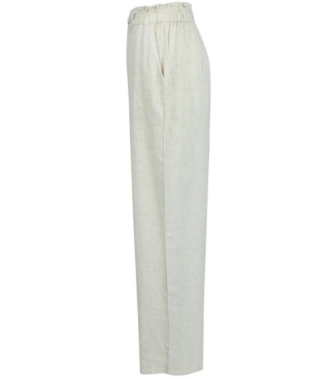 Damskie spodnie kuloty szerokie nogawki wysoki stan Eleganckie SOFIA (Beżowy) Damskie spodnie kuloty szerokie nogawki wysoki stan Eleganckie SOFIA (Beżowy)
