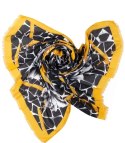Stylowa chusta chustka szal wiskoza we wzory Elegancka 180cmx90cm (Wielokolorowy)