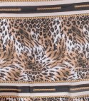 Stylowa chusta chustka szal wiskoza we wzory Elegancka 180cmx90cm (Wielokolorowy)
