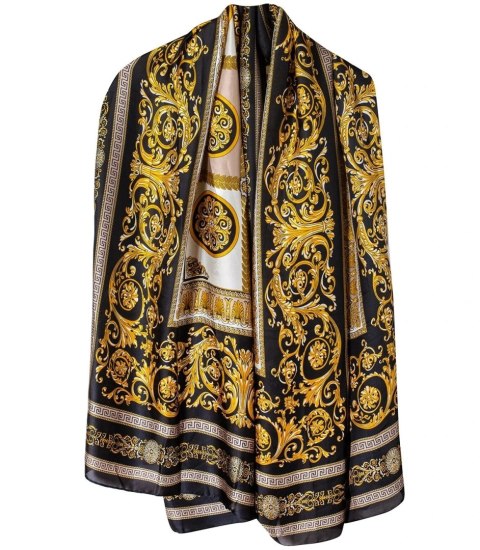 Elegancka chusta szalik szal w kolorowe wzory Stylowa (Wielokolorowy || Czarny) Elegancka chusta szalik szal w kolorowe wzory Stylowa (Wielokolorowy || Czarny)