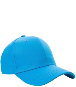 Jednokolorowa czapka z daszkiem (Niebieski)