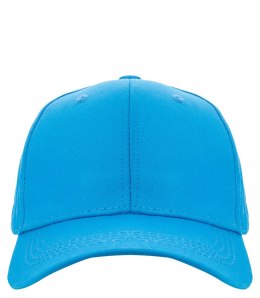 Jednokolorowa czapka z daszkiem (Niebieski)