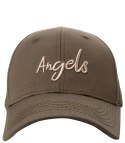 Czapka z daszkiem unisex z haftem ANGELS (Zielony)