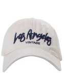 Czapka z daszkiem unisex z haftem LOS ANGELES (Beżowy)