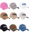 Czapka z daszkiem unisex z haftem LOS ANGELES (Beżowy)