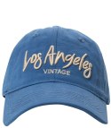 Czapka z daszkiem unisex z haftem LOS ANGELES (Niebieski)