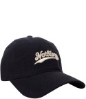 Czapka z daszkiem unisex z haftem NOTHING (Czarny)
